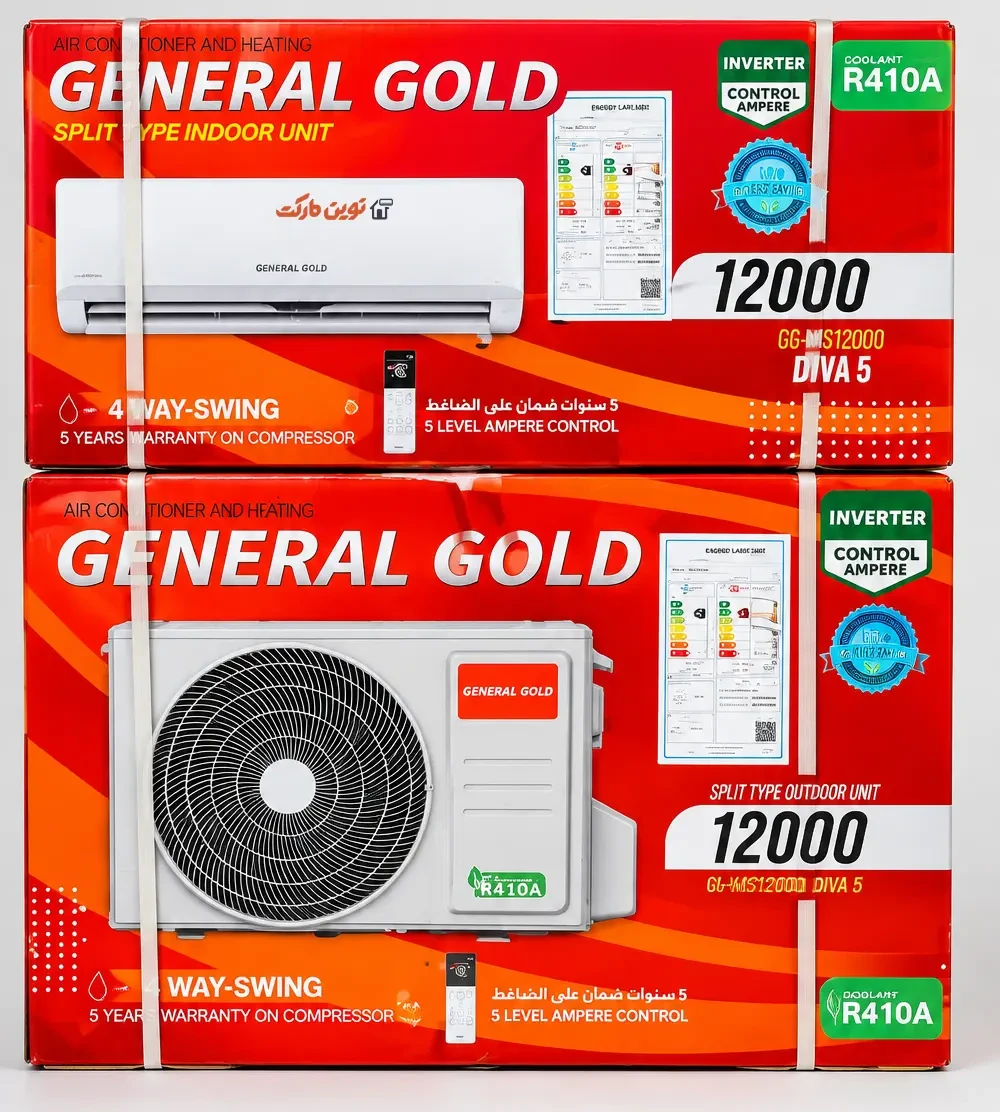 کولر گازی جنرال گلد 12000 دیوا5
