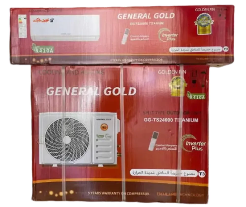 کولر گازی جنرال گلد 24000 موتور سنگین